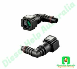 2 x 7.89mm female quick connectors