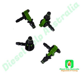 CRD Injector Return Adaptor - Continental single leak off
